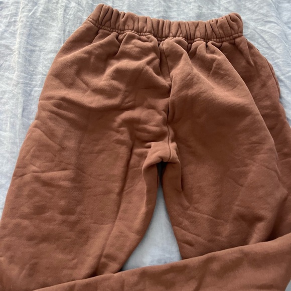 Set Active Mocha Brown Sweatpants M - Picture 1 of 6
